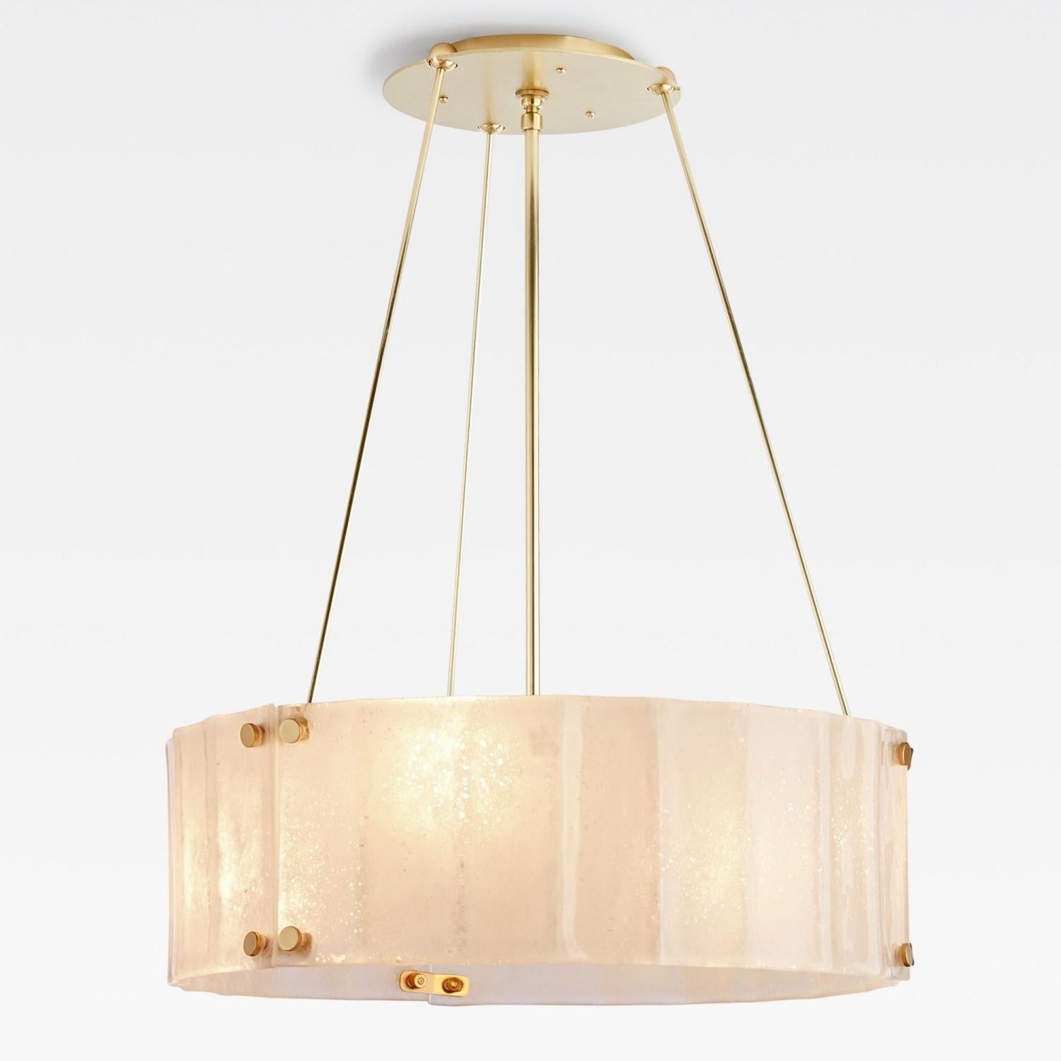 Willamette Round Crystal Chandelier - Cyran Lamps