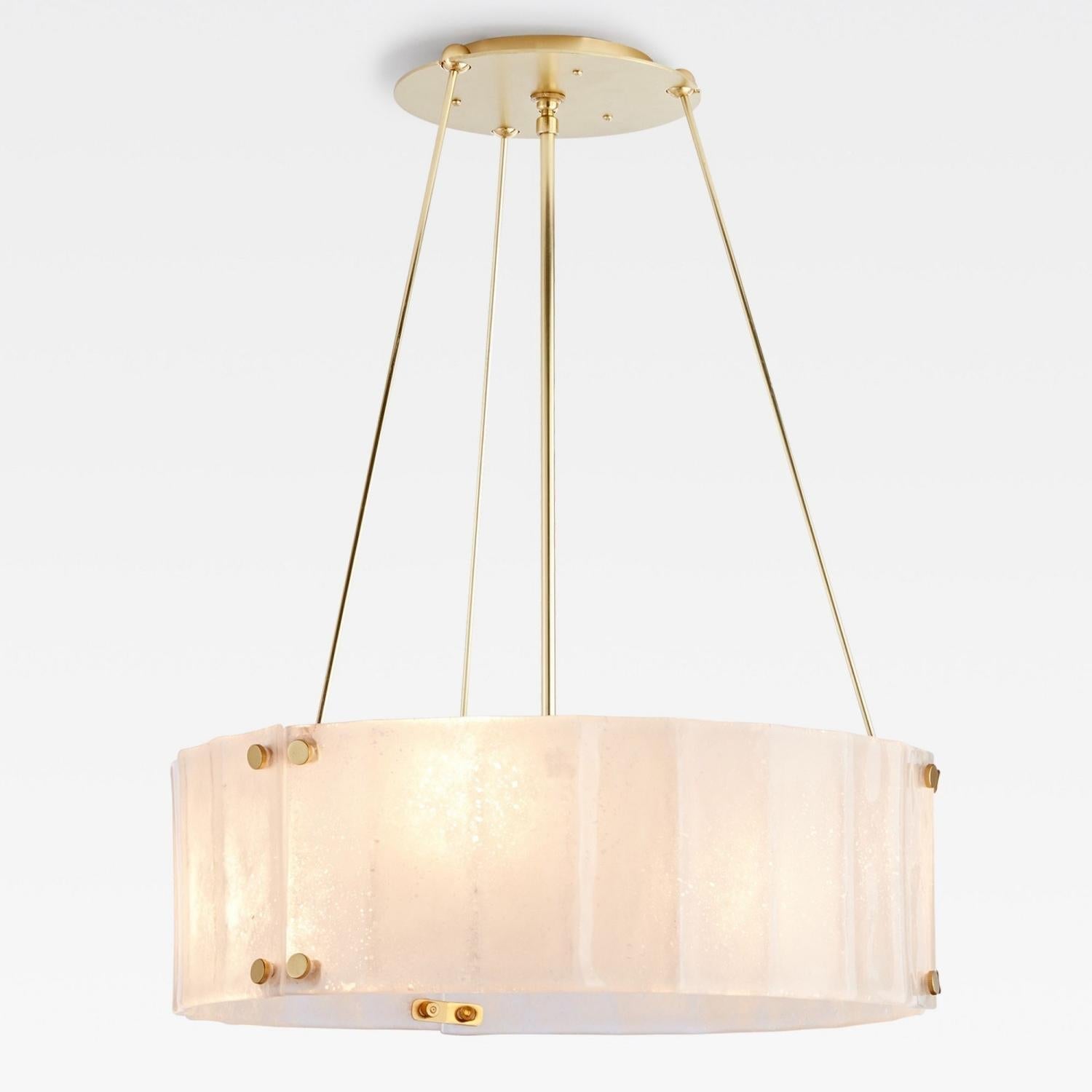 Willamette Round Crystal Chandelier - Cyran Lamps