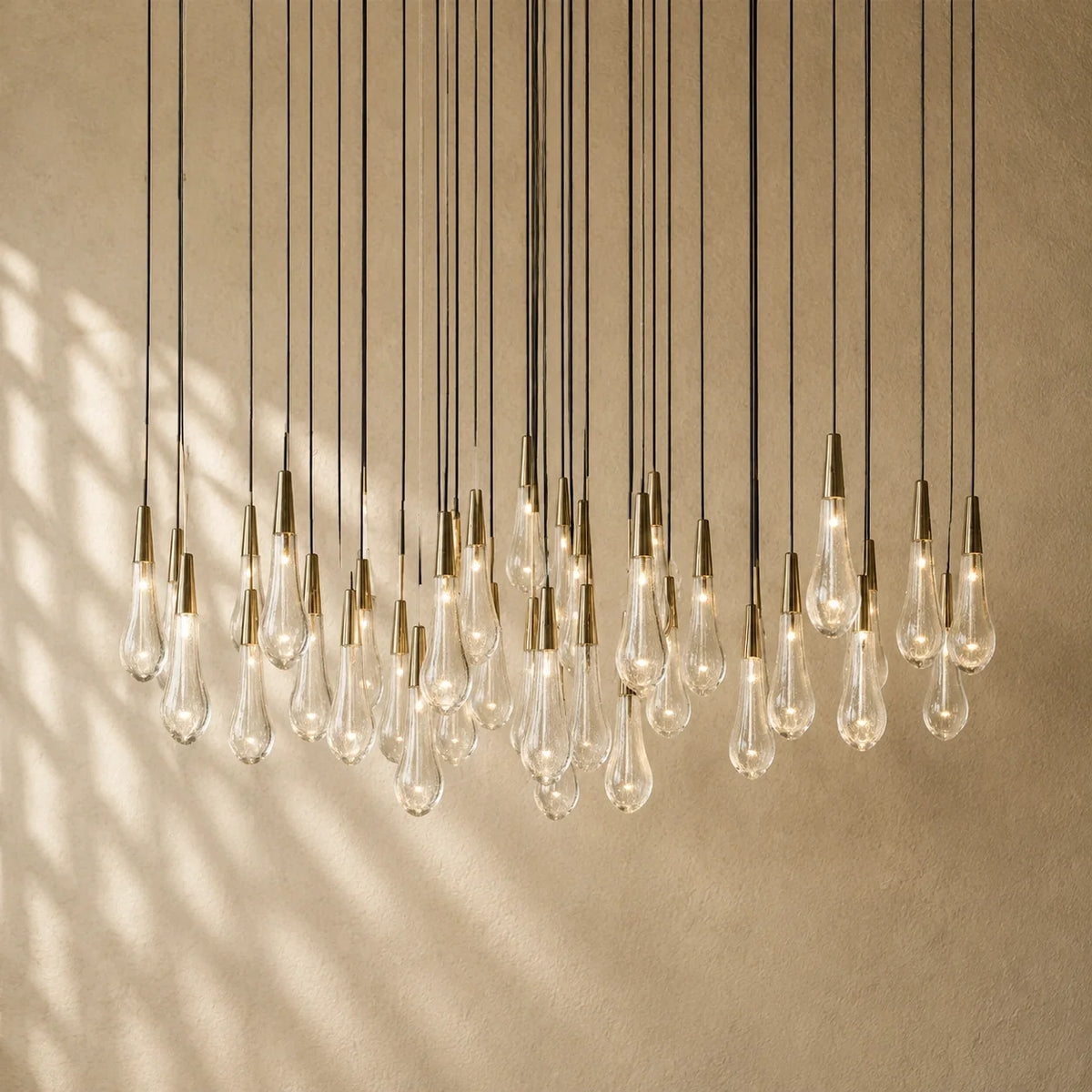 Soltairan Round Chandelier 17" 24" 36" 48" 58"