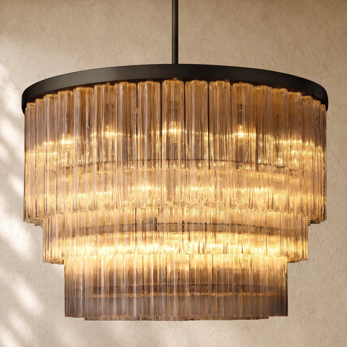 Ciello Three-Tier Round Chandelier
