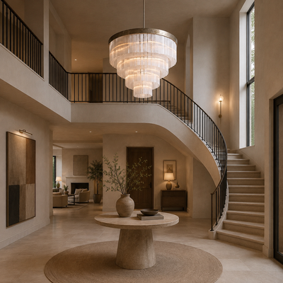 Cameren Round Chandelier 3/4 Tier