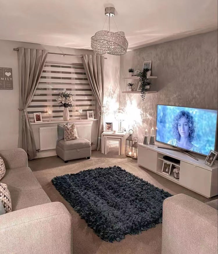 New Crystal Chandelier with Chrome Iron Frame