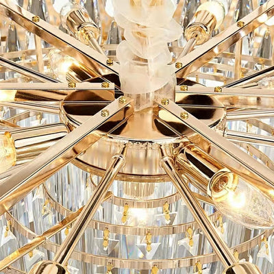 New Arrival Crystal Chandelier Modern Living Room Ceiling Light