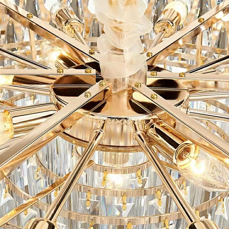 New Arrival Crystal Chandelier Modern Living Room Ceiling Light