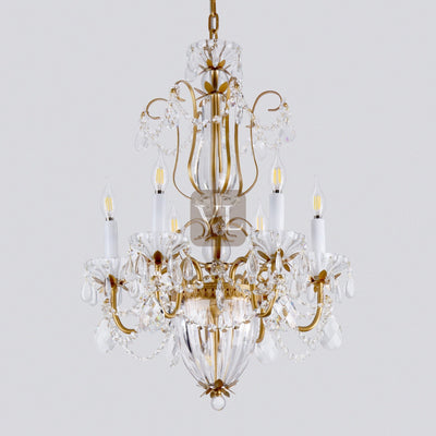 Victorian Crystal Chandelier
