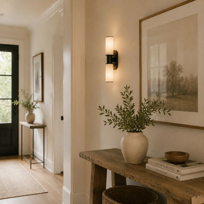 Harlin 2-Light Wall Sconce in Alabaster