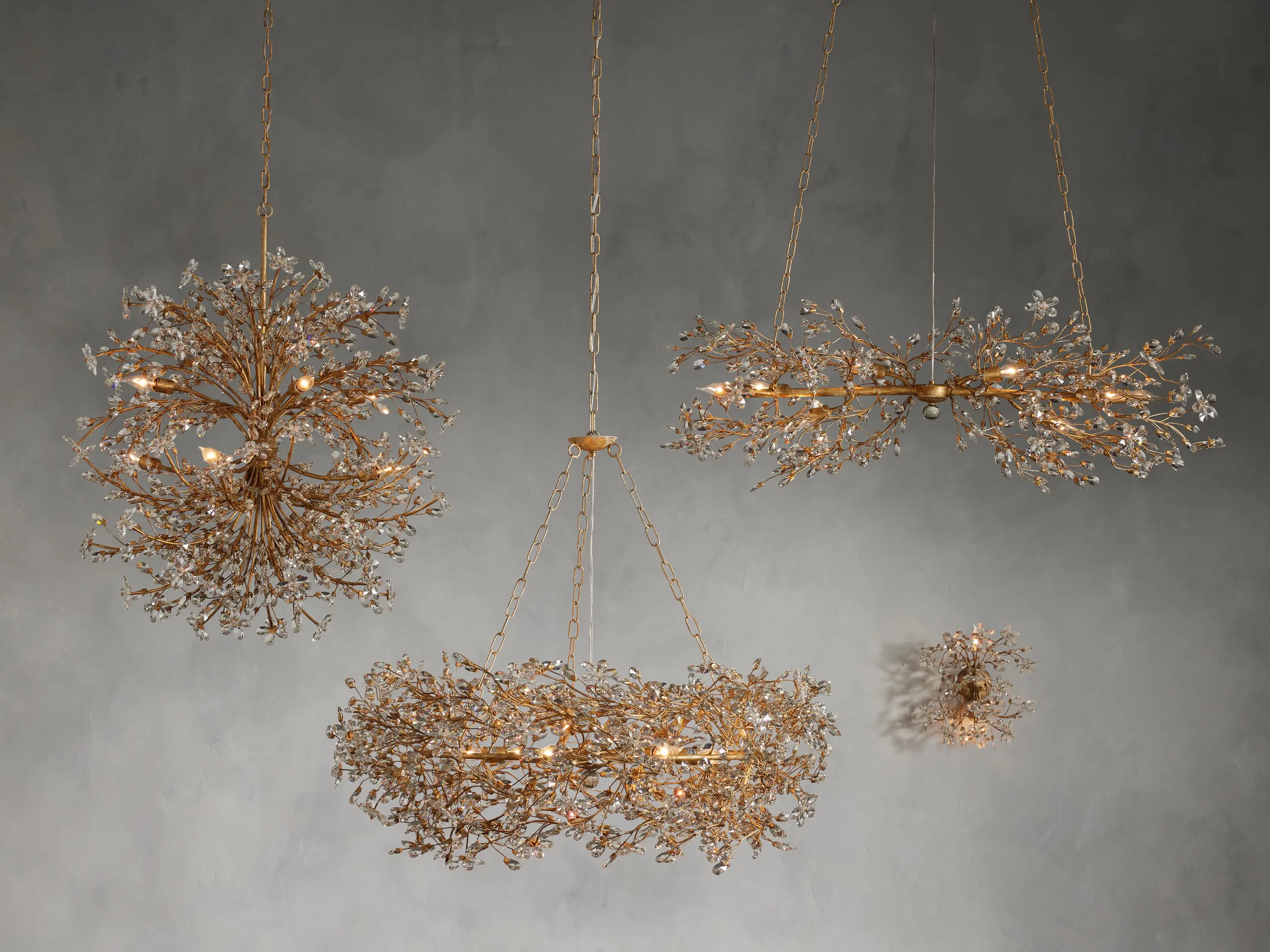 Lunara Crown Chandelier