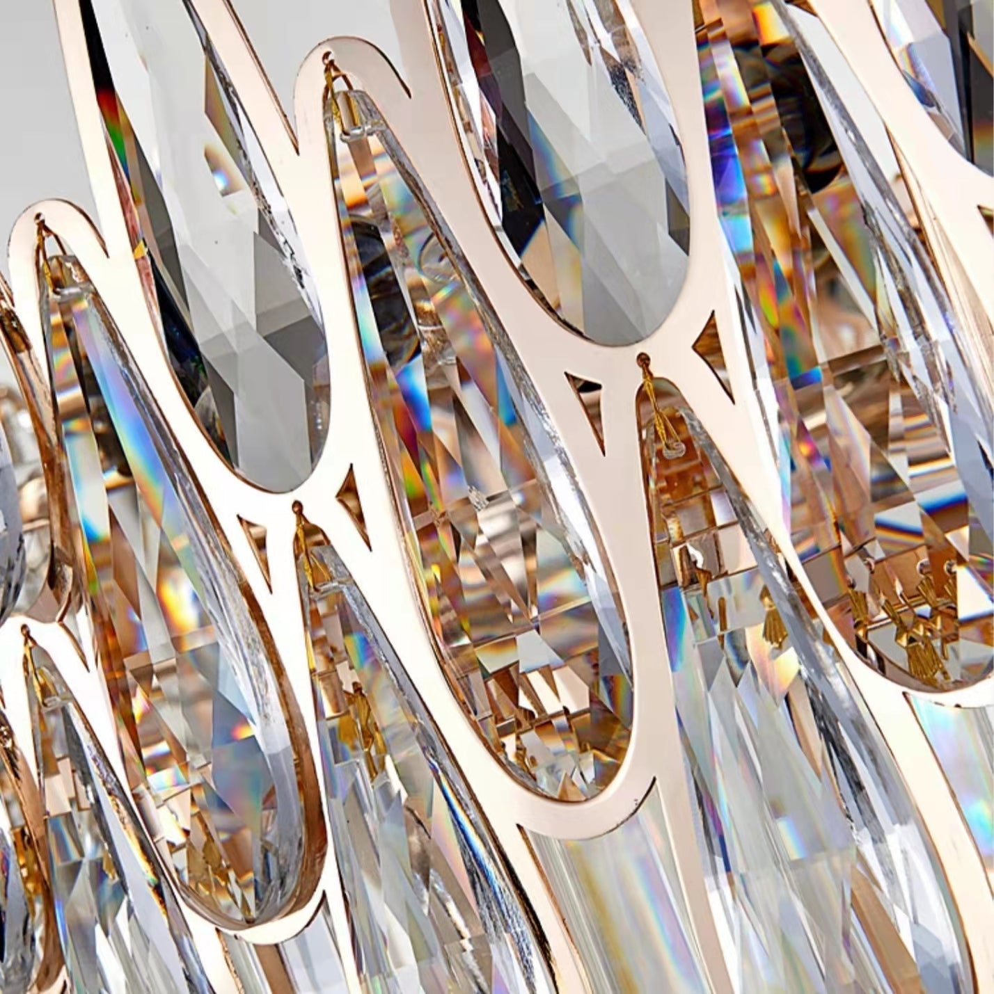 New Arrival Crystal Chandelier Modern Living Room Ceiling Light