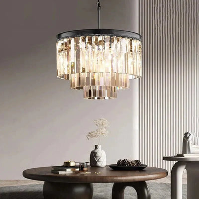 1920s Odeen Round Chandelier - cyranlighting