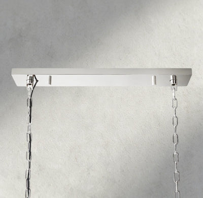 1920S Rectangular Chandelier 40", 49", 59" - cyranlighting