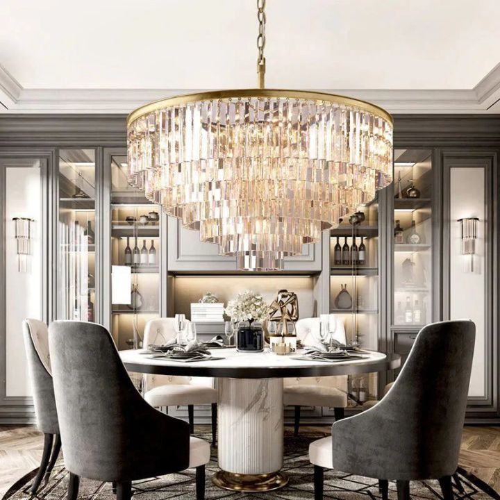 1920 Avelora Round Chandelier 44"