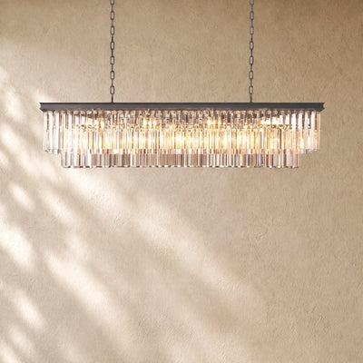 1920s  Rectangular Chandelier 40" 49" 59"
