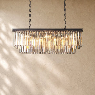 1920s  Rectangular Chandelier 40" 49" 59"