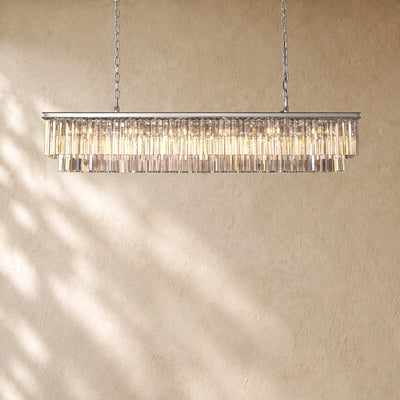 1920s  Rectangular Chandelier 40" 49" 59"