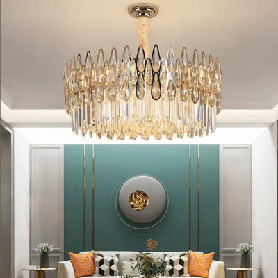 New Arrival Crystal Chandelier Modern Living Room Ceiling Light