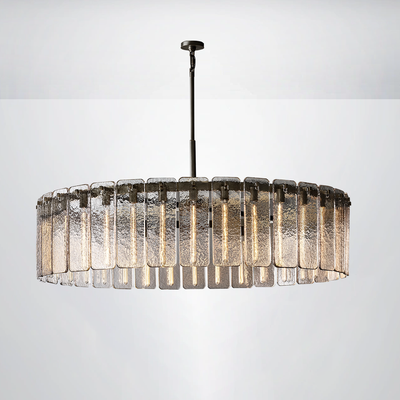 Ascend Glass Round Chandelier 60"