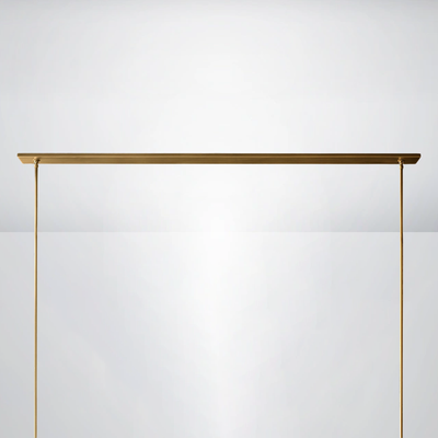 Summit Milk Linear Glass Chandelier