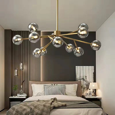 Molecular Chandeliers Lamp Lighting Fixture For Living Room