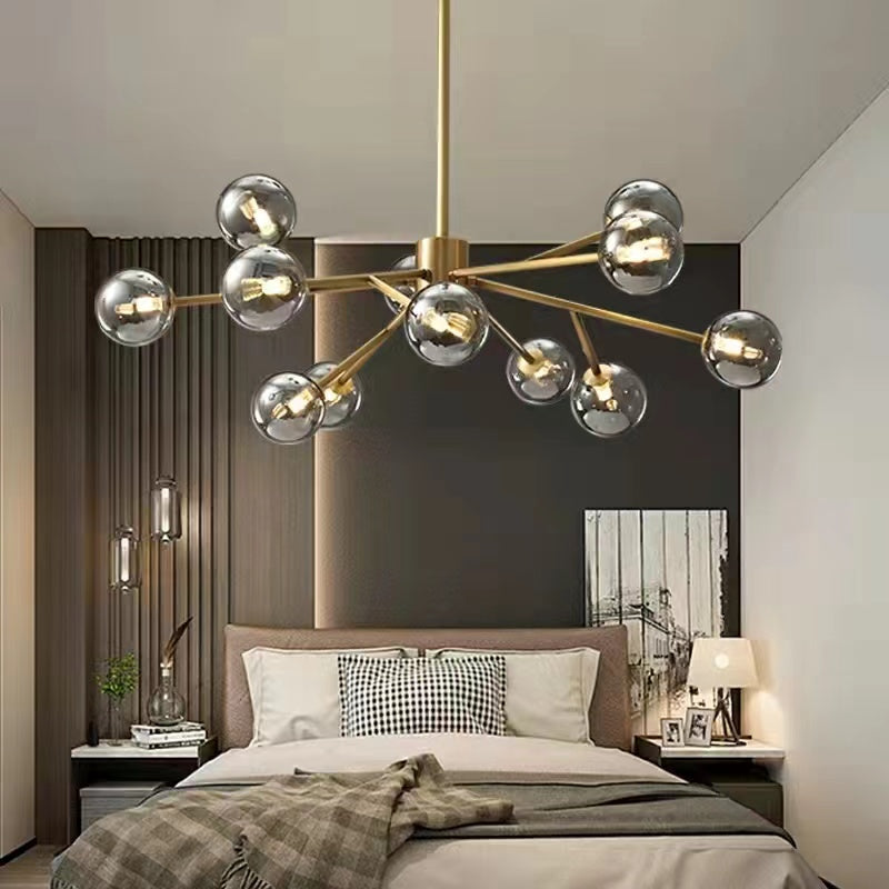 Molecular Chandeliers Lamp Lighting Fixture For Living Room