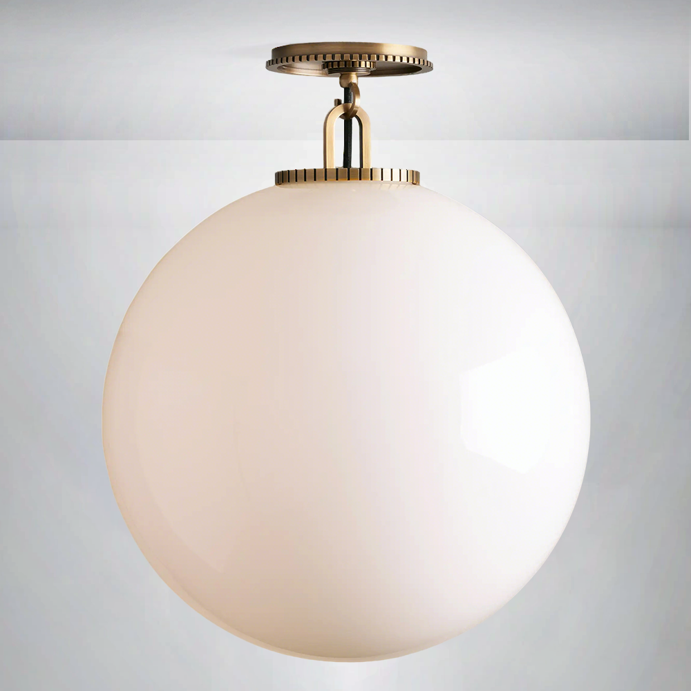 Zarela Globe Flush Mount