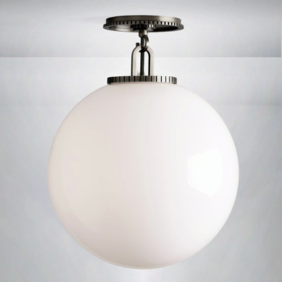 Zarela Globe Flush Mount