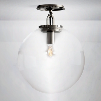 Zarela Globe Flush Mount