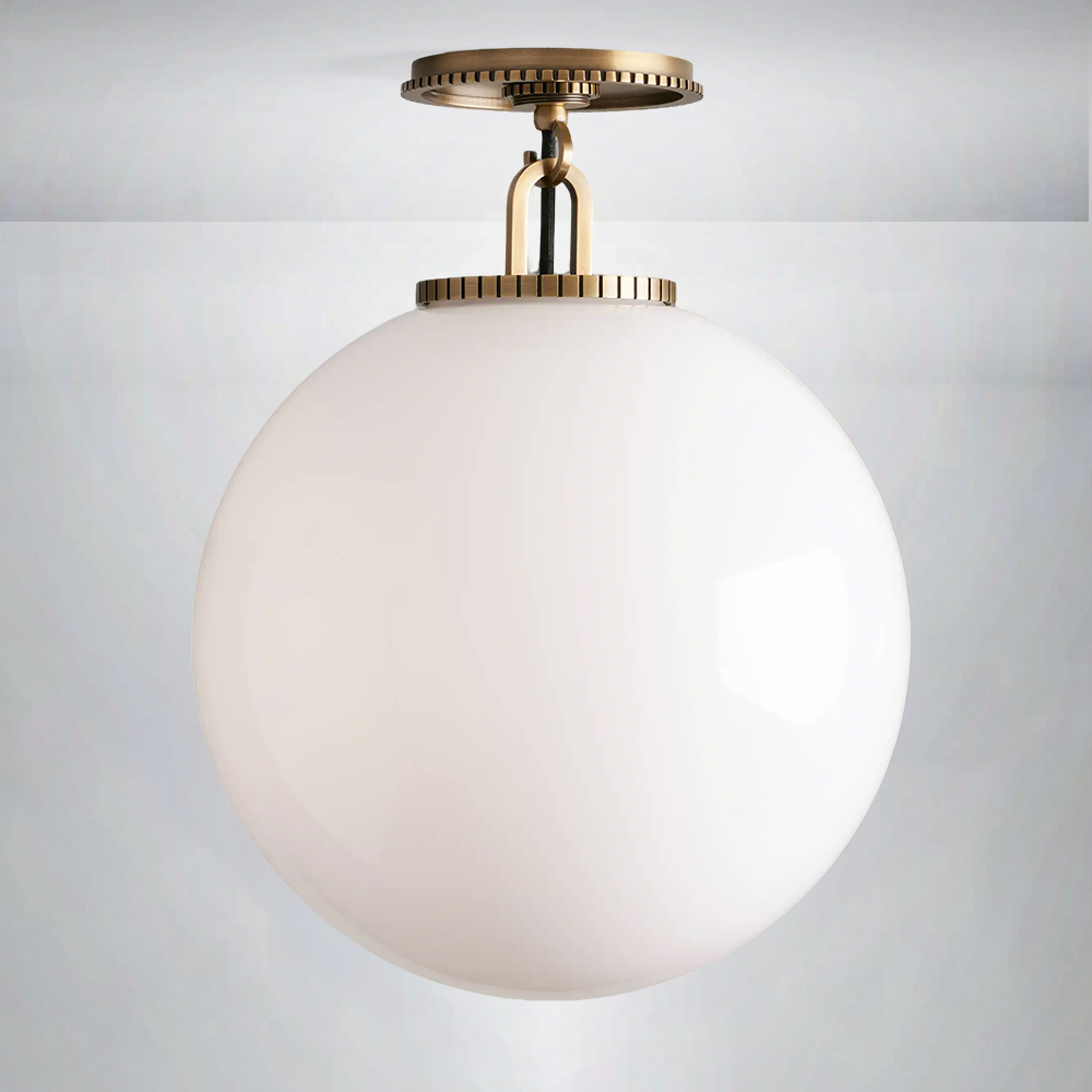 Zarela Globe Flush Mount