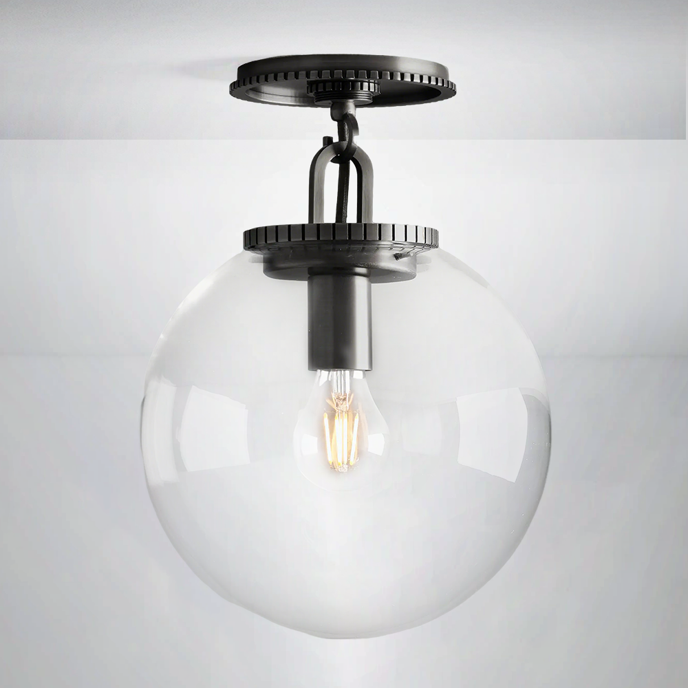Zarela Globe Flush Mount