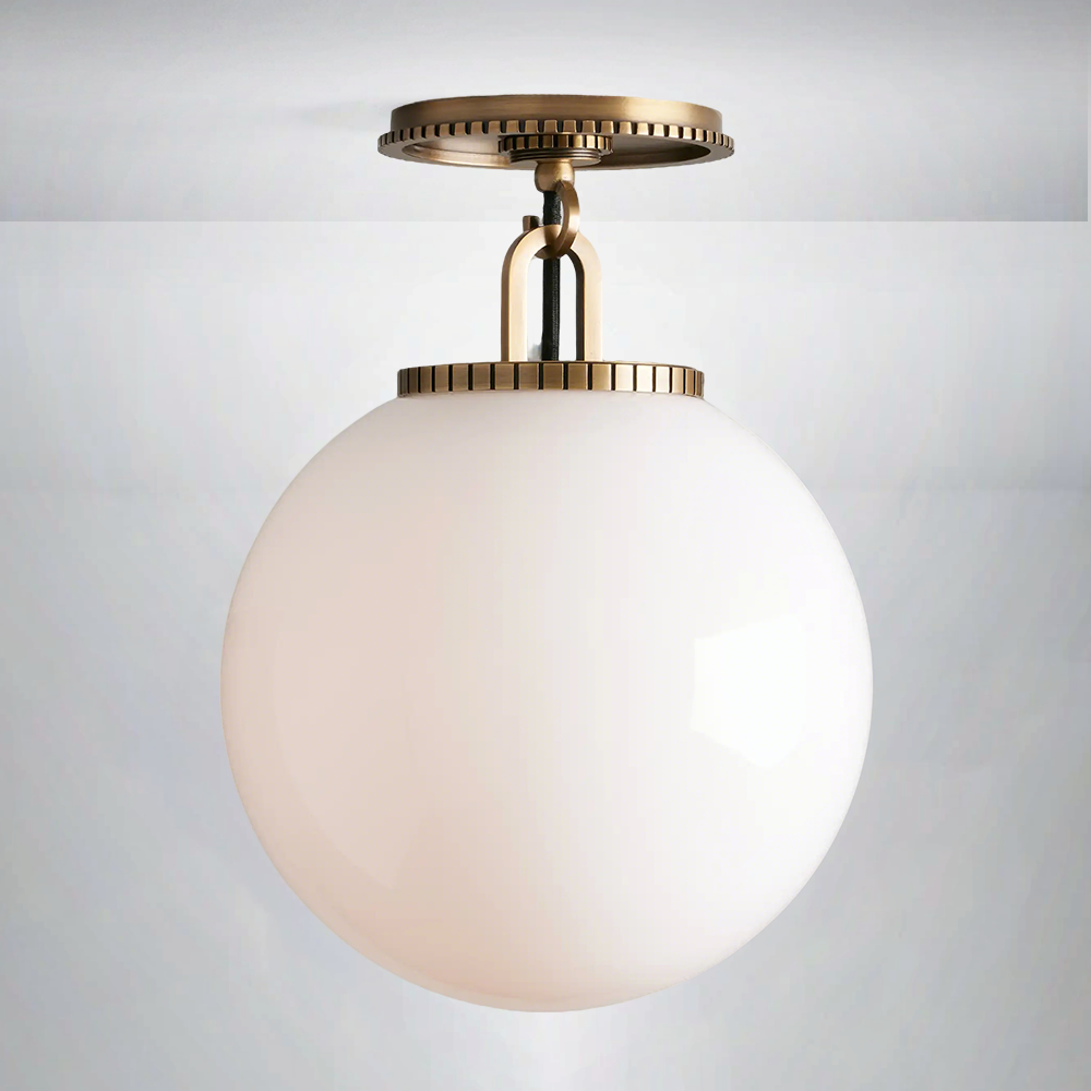 Zarela Globe Flush Mount