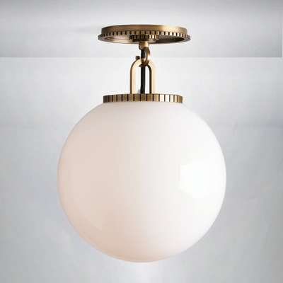 Zarela Globe Flush Mount