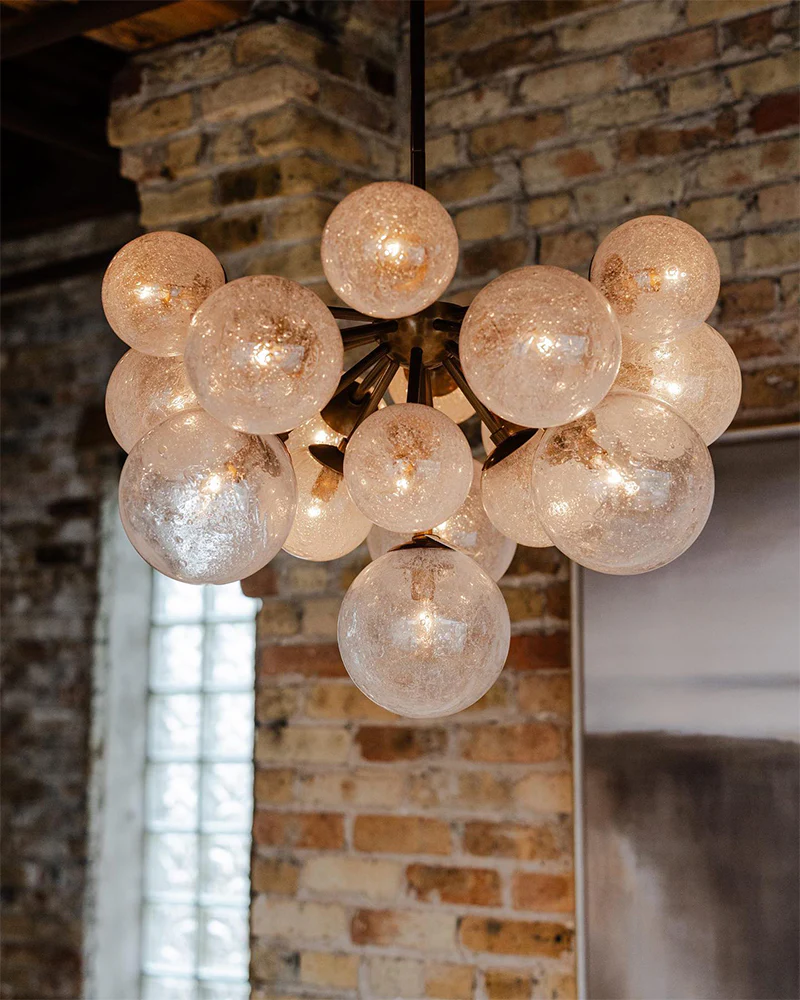 Meridian Glass Chandelier