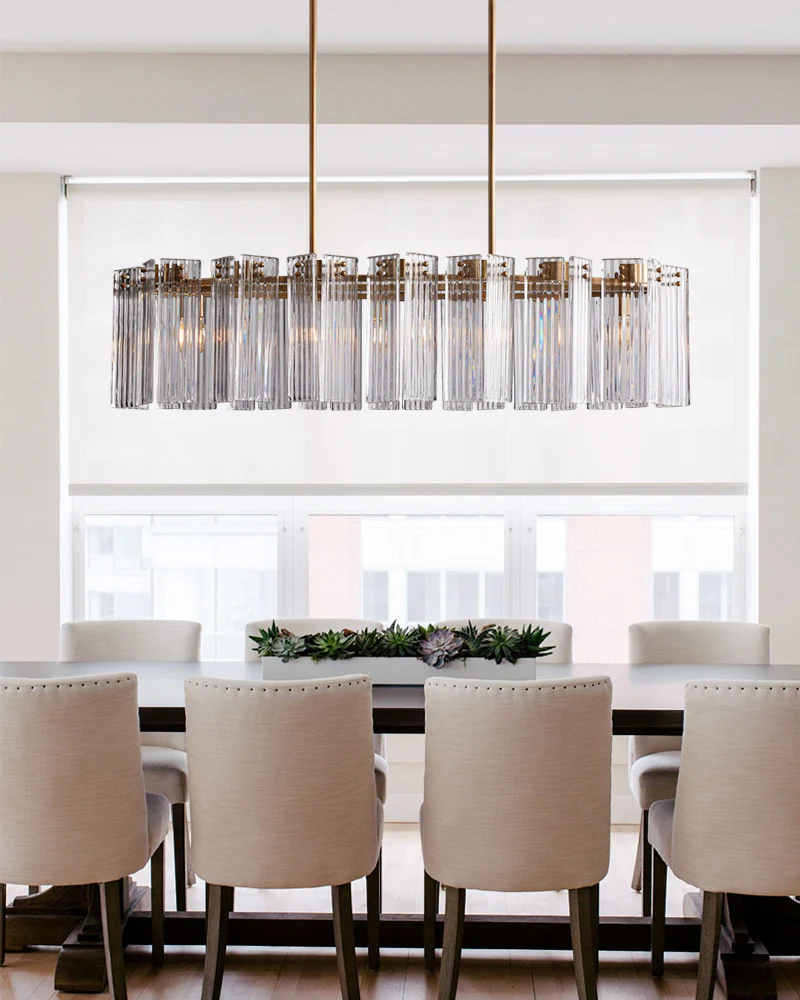 Ashford Oval Chandelier 51''63''72''