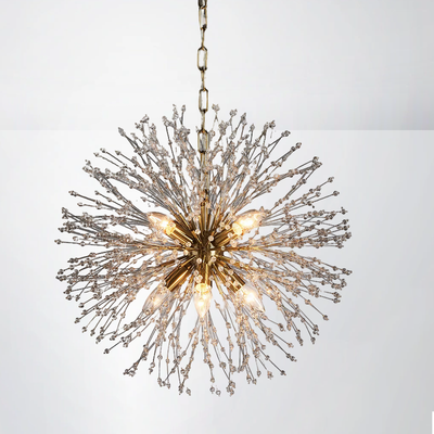 Graphite Round Chandelier