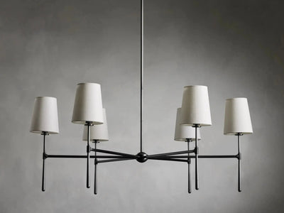 Monaco Round Chandelier 4/6 Light