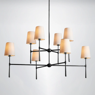 Monaco 2-Tier Round Chandelier