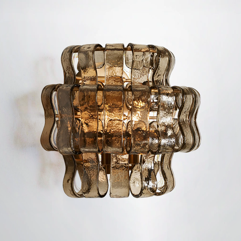 Callista Glass Wall Sconce 12"