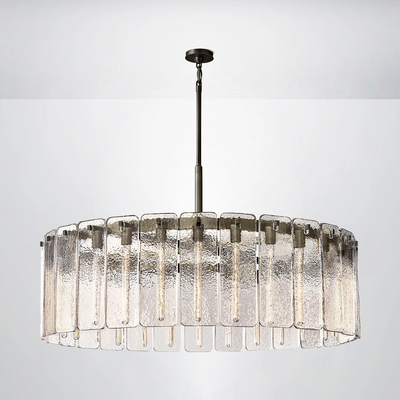 Ascend Glass Round Chandelier 48"