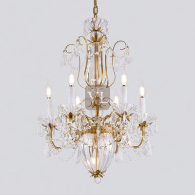 Victorian Crystal Chandelier