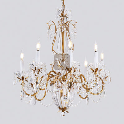 Victorian Crystal Chandelier