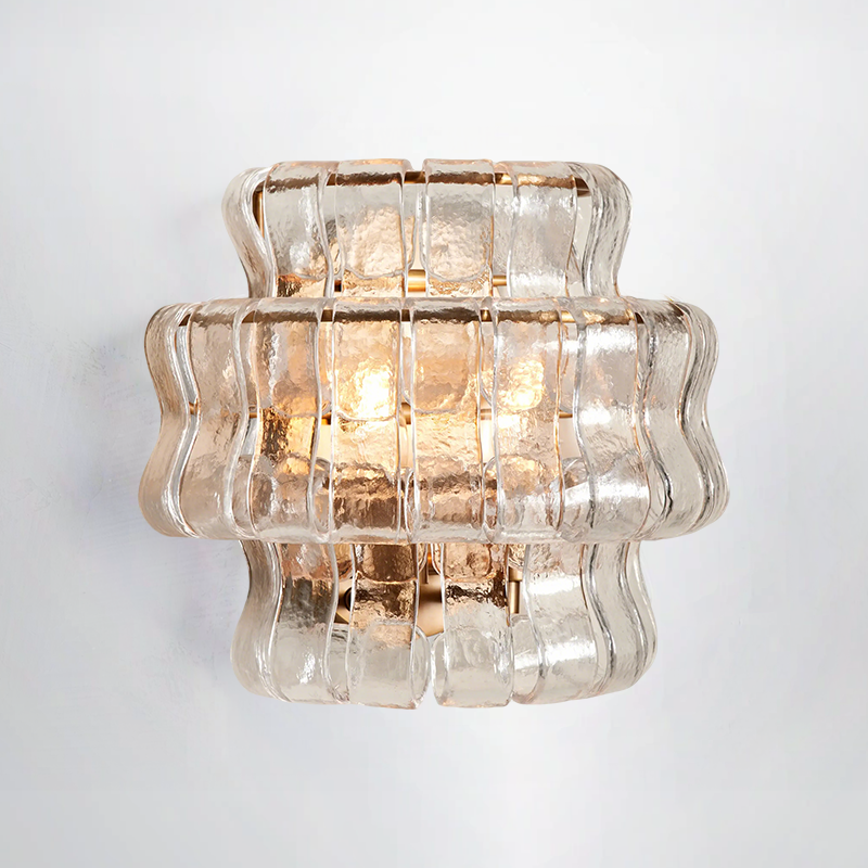 Callista Glass Wall Sconce 12"