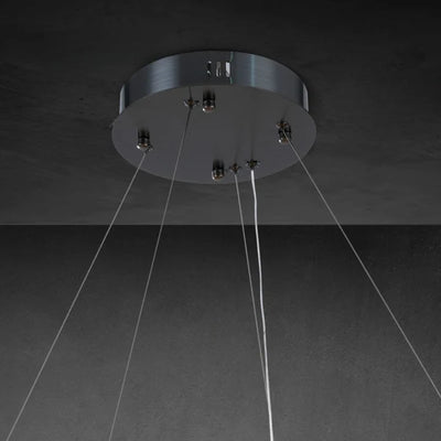 Rivagine Lueur Two-Tier Round Chandelier