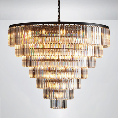 Breeze Tiered Round Chandelier