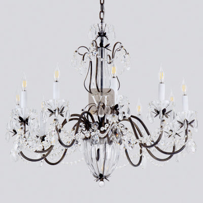 Victorian Crystal Chandelier