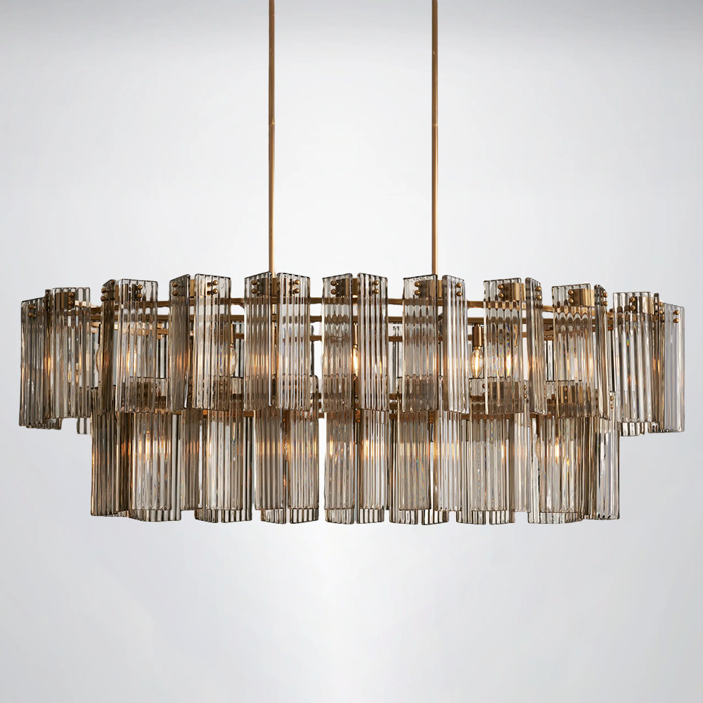 Ashford Oval Chandelier 51''63''72''