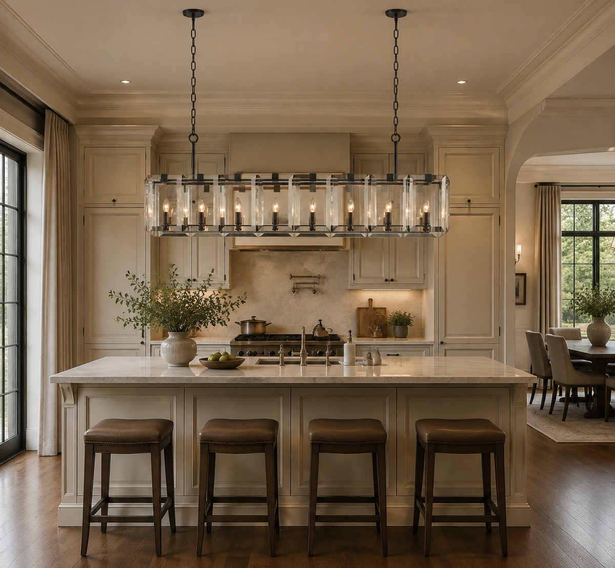 Amayya Rectangular Chandelier