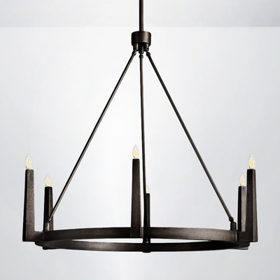 Windsor Round Chandelier 54" 42"