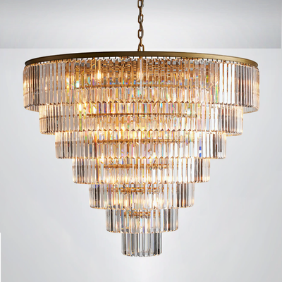 Breeze Tiered Round Chandelier