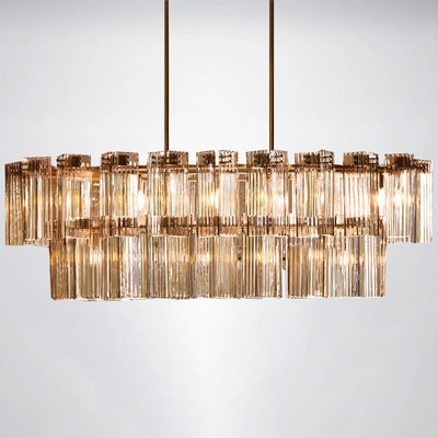 Ashford Oval Chandelier 51''63''72''