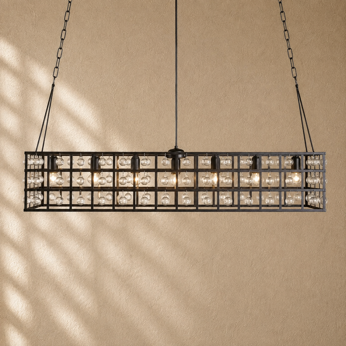 Le Cage Rectangular Chandelier