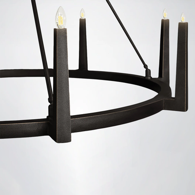 Windsor Round Chandelier 54" 42"